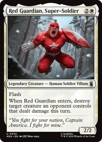 Red Guardian, Super-Soldier (Marvel Super Heroes) Near Mint