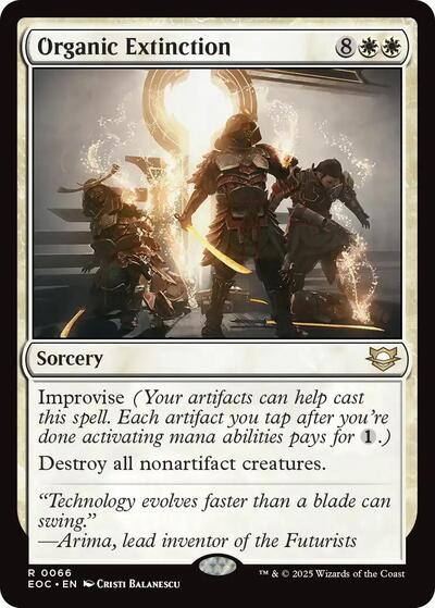 Organic Extinction (Commander: Edge of Eternities) Near Mint