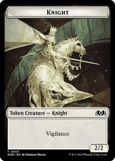 Knight Token (Wilds of Eldraine) Near Mint