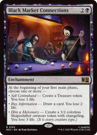Black Market Connections (Commander: Marvel Super Heroes) Near Mint