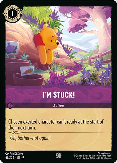 I'm Stuck! (Fabled) Near Mint Cold Foil