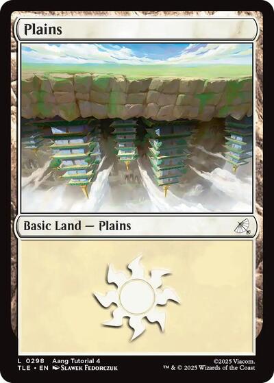 Plains (0298) (Avatar: The Last Airbender: Eternal-Legal) Near Mint