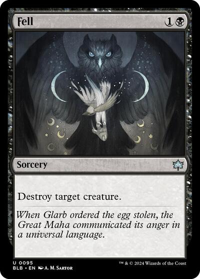 Fell (Bloomburrow) Near Mint
