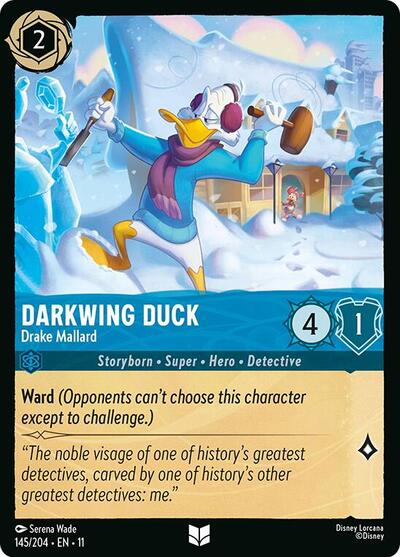 Darkwing Duck - Drake Mallard (Winterspell) Near Mint