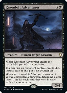 Ravenloft Adventurer (Commander Legends: Battle for Baldur's Gate) Near Mint