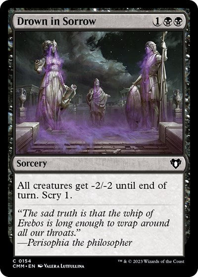 Drown in Sorrow (Commander Masters) Near Mint Foil