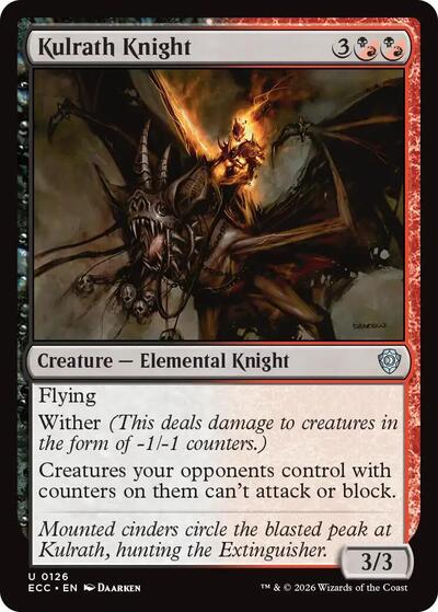 Kulrath Knight (Commander: Lorwyn Eclipsed) Near Mint