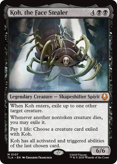 Koh, the Face Stealer (Avatar: The Last Airbender) Near Mint Foil