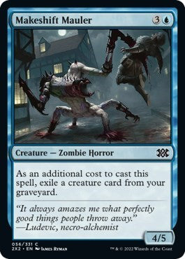 Makeshift Mauler (Double Masters 2022) Near Mint Foil