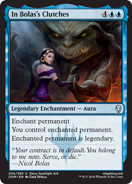 In Bolas's Clutches (Dominaria) Near Mint Foil