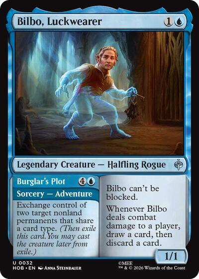 Bilbo, Luckwearer (The Hobbit) Near Mint