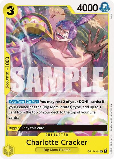 Charlotte Cracker (The World's Strongest Warriors) Near Mint