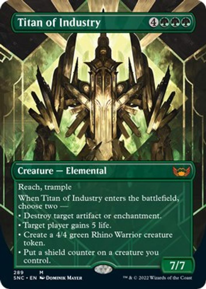 Titan of Industry (Borderless)