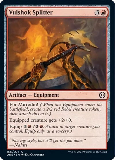 Vulshok Splitter (Phyrexia: All Will Be One) Near Mint