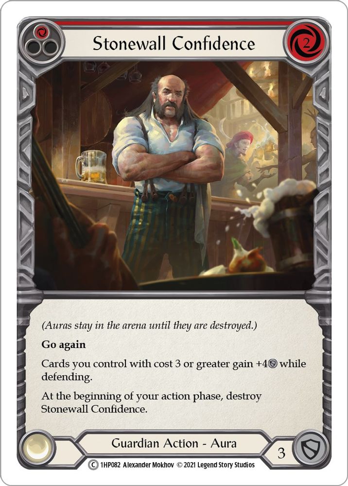 Stonewall Confidence (Red)