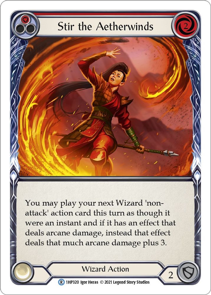 Stir the Aetherwinds (Red)
