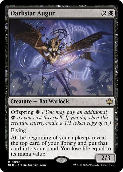 Darkstar Augur (Bloomburrow) Near Mint