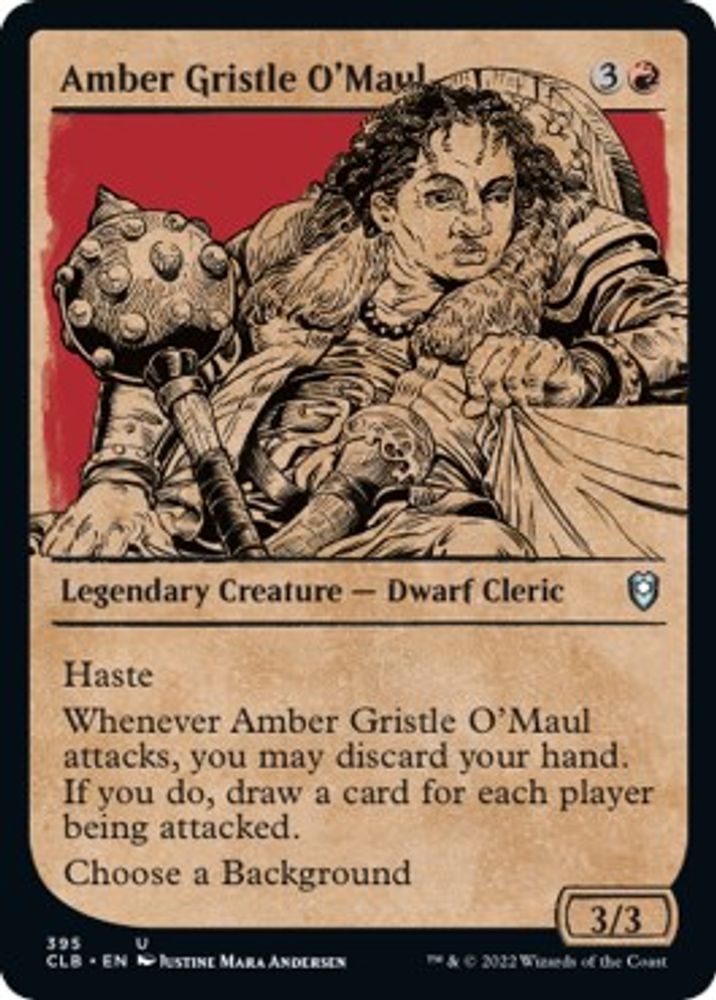 Amber Gristle O'Maul (Showcase)