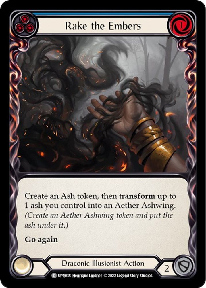Rake the Embers (Blue)