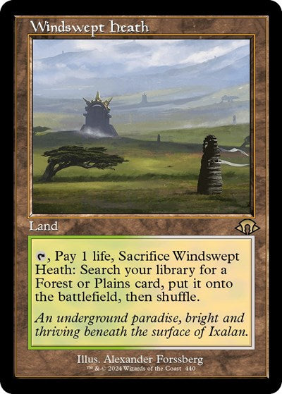 Windswept Heath (Retro Frame) (Modern Horizons 3) Near Mint
