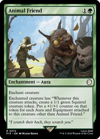 Animal Friend (Universes Beyond: Fallout) Near Mint Foil
