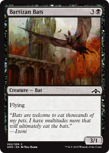 Bartizan Bats (Guilds of Ravnica) Near Mint Foil