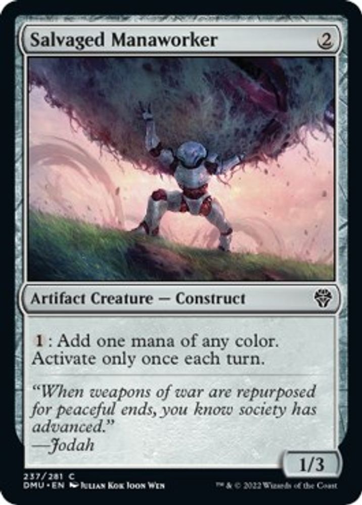 Salvaged Manaworker