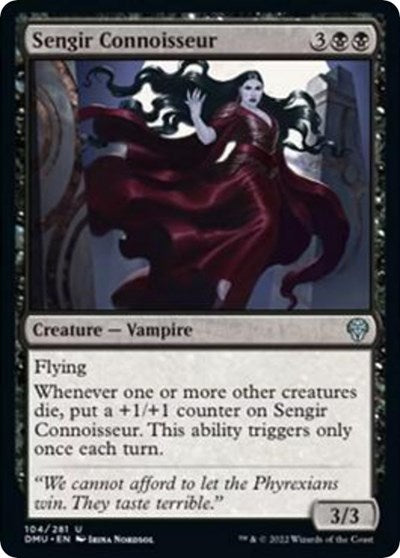 Sengir Connoisseur (Dominaria United) Near Mint Foil