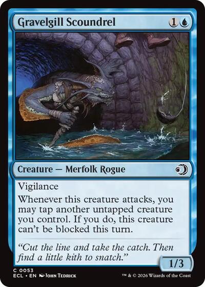 Gravelgill Scoundrel (Lorwyn Eclipsed) Near Mint Foil