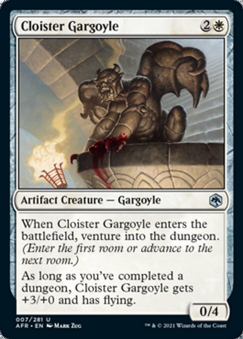 Cloister Gargoyle (Adventures in the Forgotten Realms) Near Mint