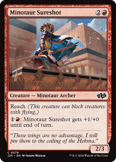 Minotaur Sureshot (Foundations Jumpstart) Near Mint