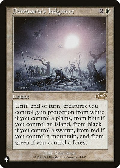 Dominaria's Judgment (The List) Near Mint