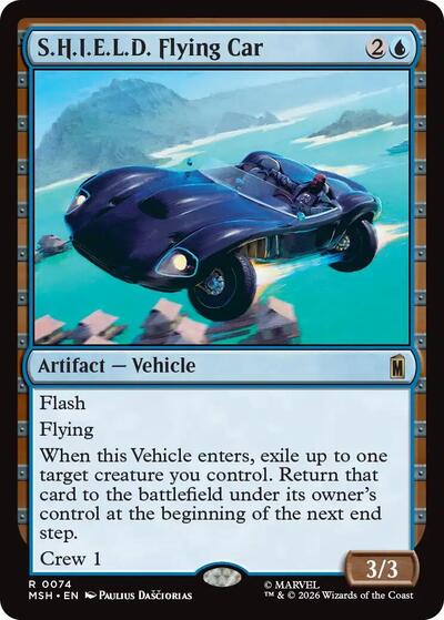 S.H.I.E.L.D. Flying Car (Marvel Super Heroes) Near Mint