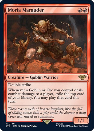 Moria Marauder (Universes Beyond: The Lord of the Rings: Tales of Middle-earth) Near Mint