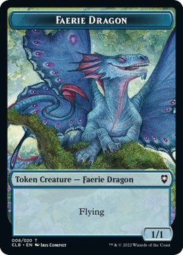 Faerie Dragon Token (Commander Legends: Battle for Baldur's Gate) Near Mint