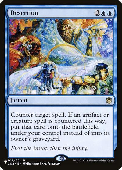 Desertion (The List) Near Mint