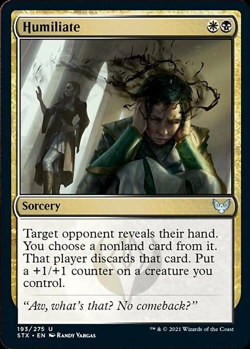 Humiliate (Strixhaven) Near Mint