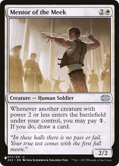 Mentor of the Meek (The List) Near Mint