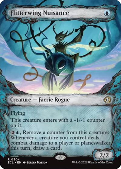 Flitterwing Nuisance (Showcase) (Lorwyn Eclipsed) Near Mint