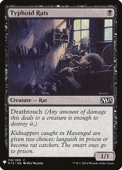 Typhoid Rats (Mystery Booster) Near Mint