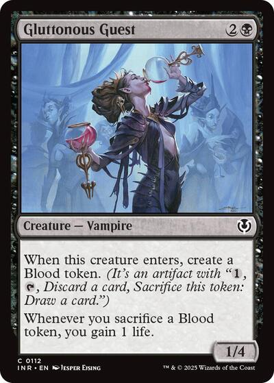 Gluttonous Guest (Innistrad Remastered) Near Mint Foil