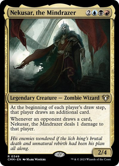 Nekusar, the Mindrazer (Commander Masters) Near Mint