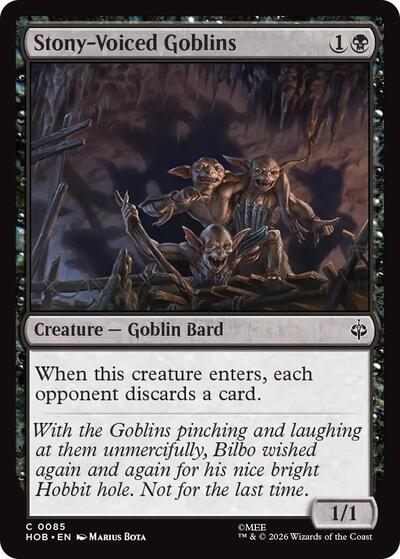Stony-Voiced Goblins (The Hobbit) Near Mint