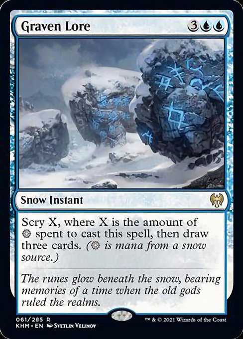 Graven Lore (Kaldheim) Near Mint Foil