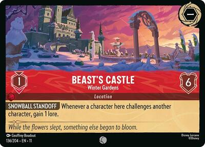 Beast's Castle - Winter Gardens (Winterspell) Near Mint