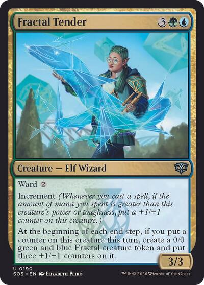 Fractal Tender (Secrets of Strixhaven) Near Mint Foil