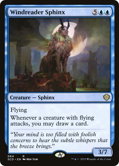 Windreader Sphinx (Commander 2022 Starter Decks) Near Mint