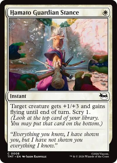 Hamato Guardian Stance (Teenage Mutant Ninja Turtles) Near Mint