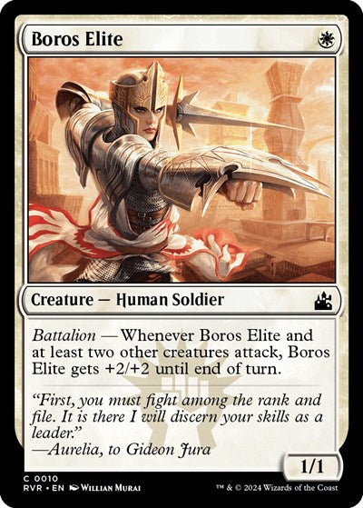 Boros Elite (Ravnica Remastered) Near Mint Foil