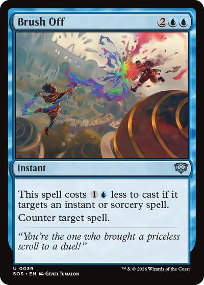 Brush Off (Secrets of Strixhaven) Near Mint Foil